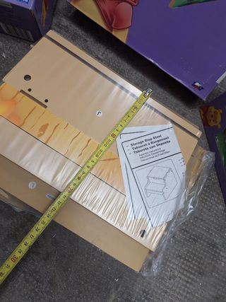 Cassapanca +6 mensole Disney nuovo