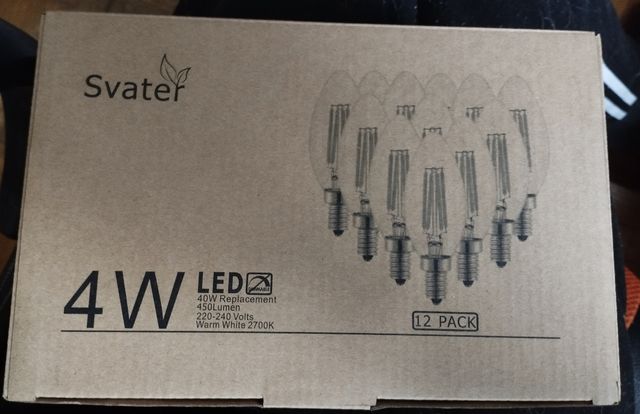 Lampadina a LED effetto fiamma E14