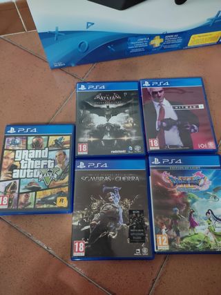 Ps4, juegos y mando