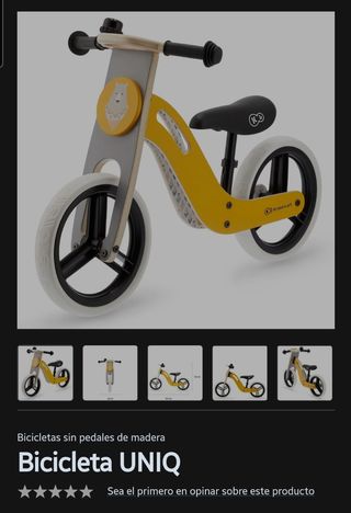 Bicicleta de madera súper ligera sin ped