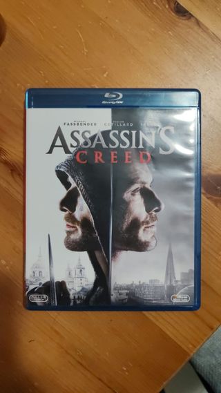 Assassins Creed film bluray disc