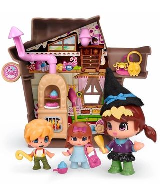 Pinypon LOTE Moto con sidecar + Casa