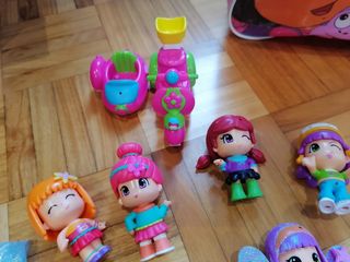 Pinypon LOTE Moto con sidecar + Casa