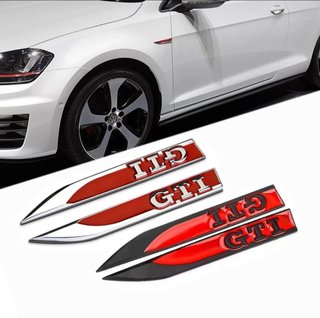 Emblemas GTI laterales plata o negro