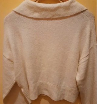 Jersey mujer cuello de pico