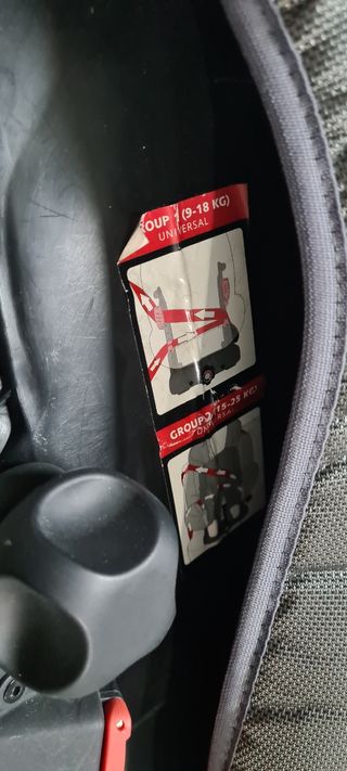 SILLA SISTEMA RETENCIÓN INFANTIL ISOFIX