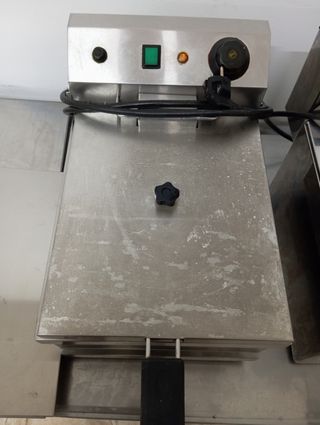 Una freidora industrial