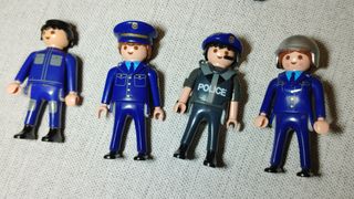 Moto y quad de policía de Playmobil