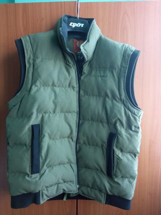 Chaleco verde hombre