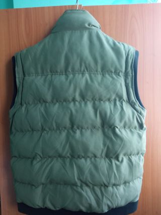 Chaleco verde hombre