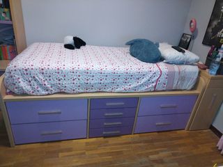 Cama juvenil de 90