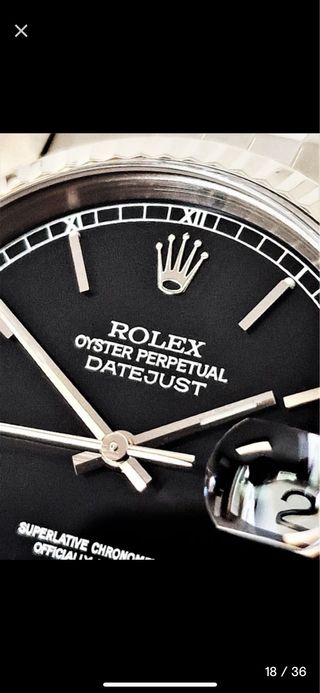 Rolex oyster perpetual datejust 16234