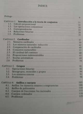 Álgebra y fundamentos. Una introducción. Goberna