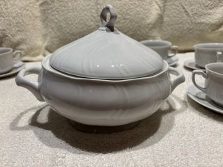 Juego de consome 14 piezas porcelana Allegro