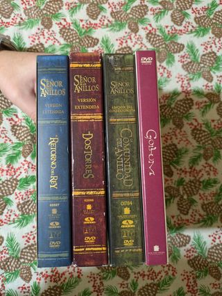 Trilogía El señor de los anillos DVD