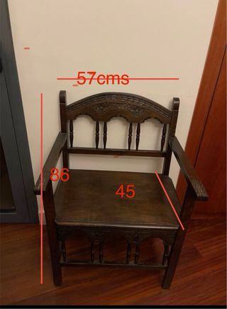 Butaca castellana Madera