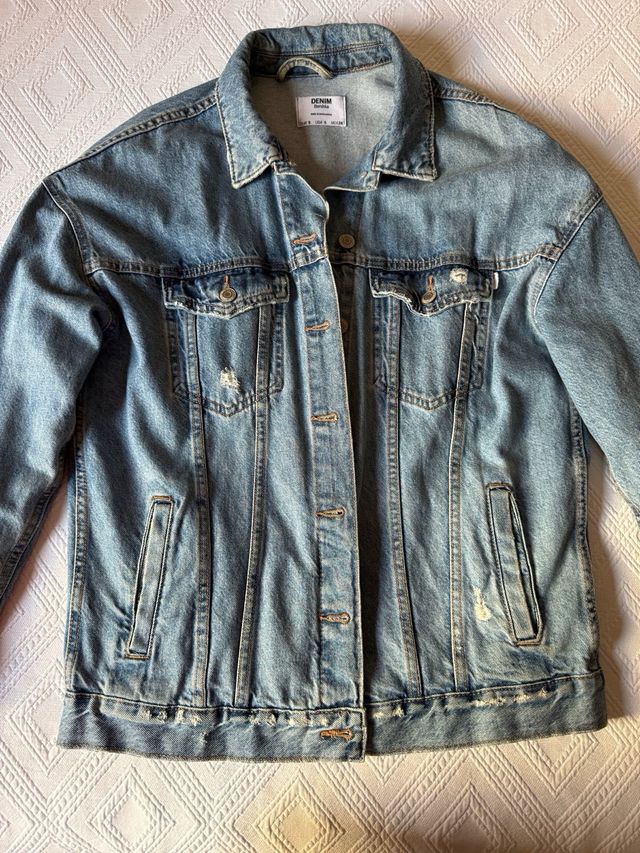 Cazadora vaquera oversize