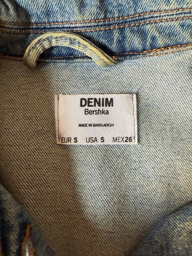 Cazadora vaquera oversize