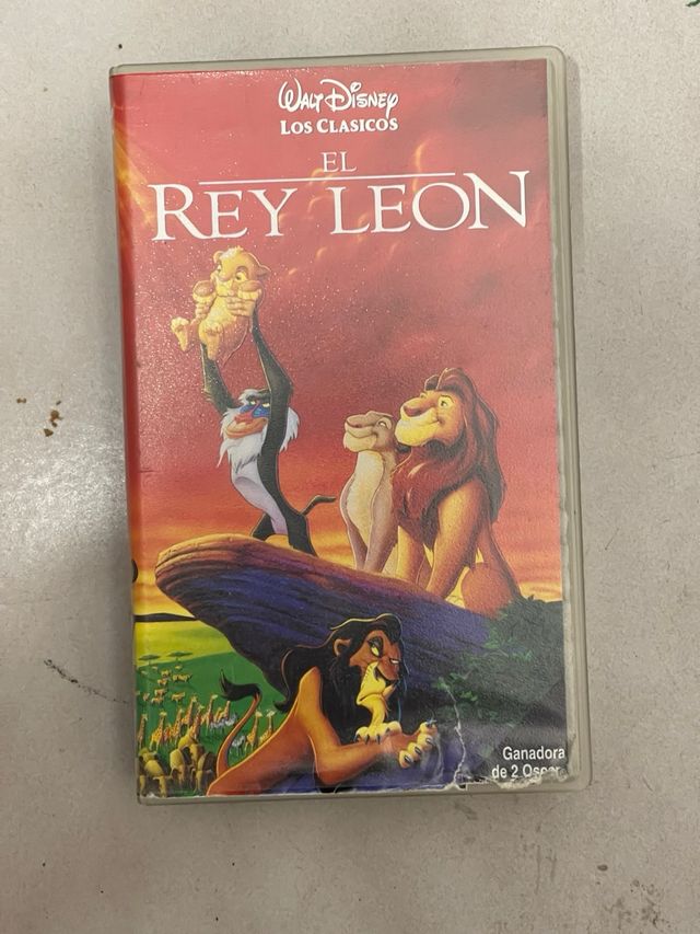 Película el rey leon en VHS