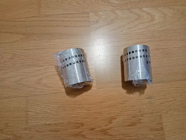 2 Apliques pared, 3w cada uno