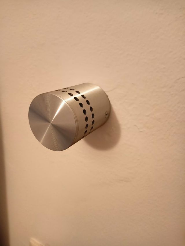 2 Apliques pared, 3w cada uno