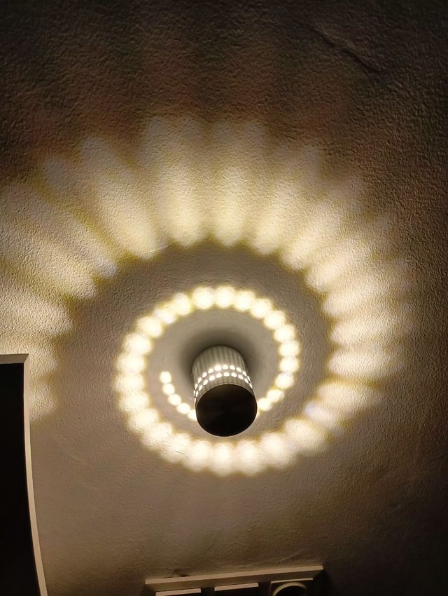 2 Apliques pared, 3w cada uno