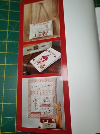 Rouge, passionnément... Broderie-Appliqué-Couture.