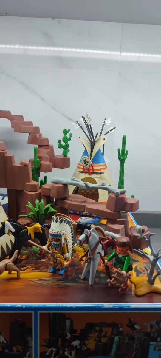 Poblado indio Playmobil