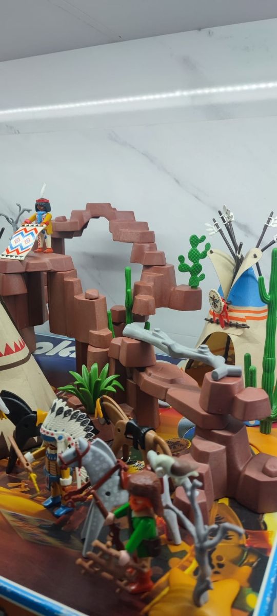 Poblado indio Playmobil