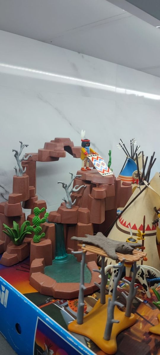 Poblado indio Playmobil