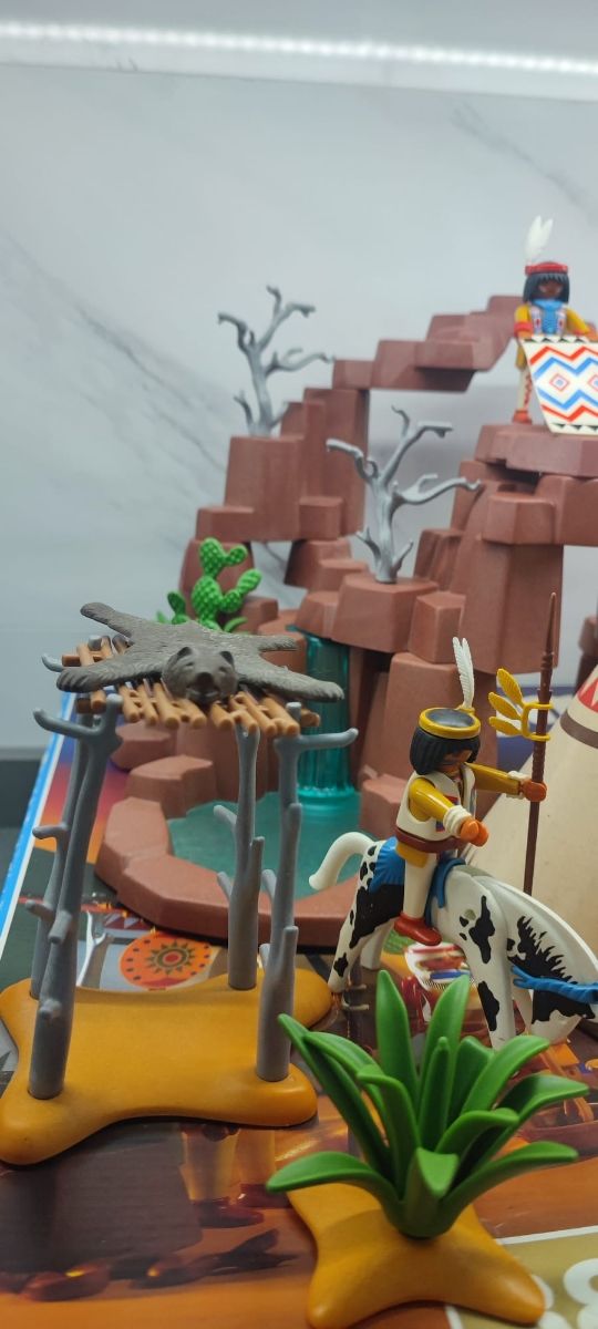 Poblado indio Playmobil