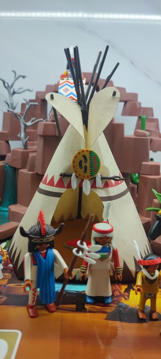 Poblado indio Playmobil