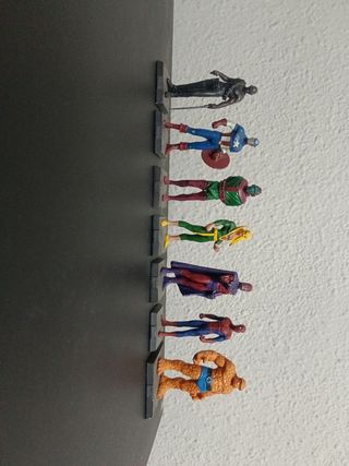 Figuras plomo marvel sin caja