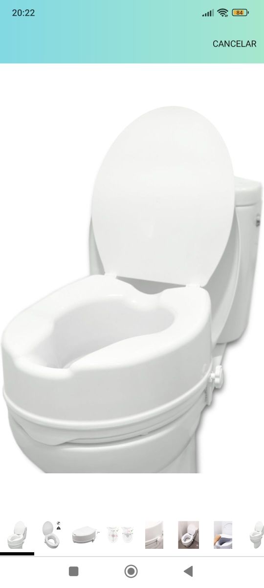 Pepe- Elevador wc adulto con tapa