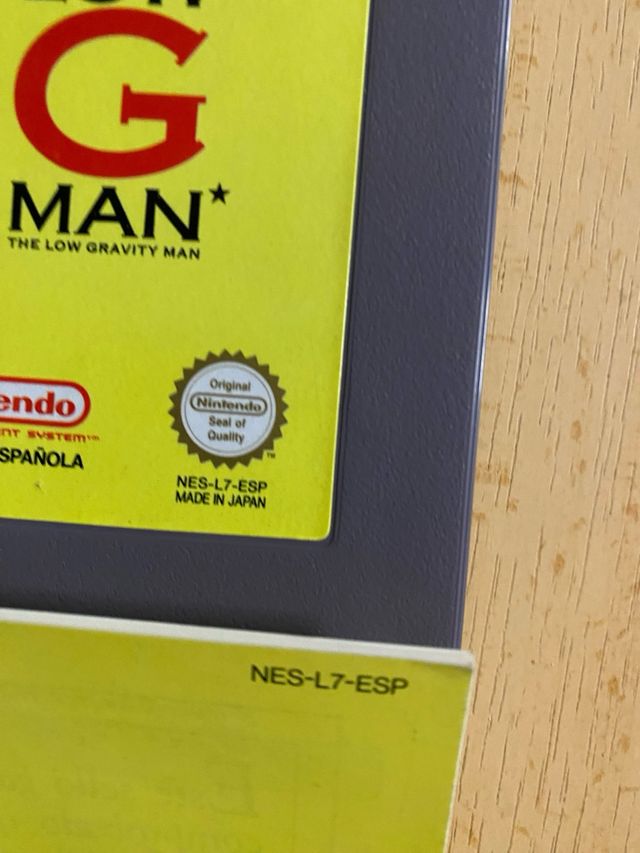 Low G MAN NES