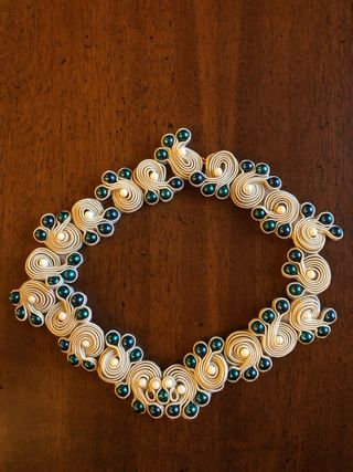 Girocollo collana fatta a mano