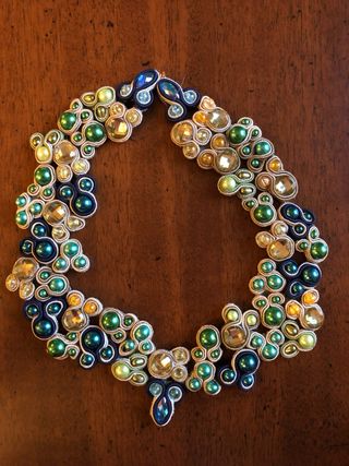 Girocollo collana fatta a mano