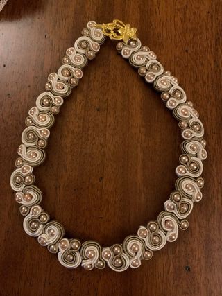 Girocollo collana fatta a mano