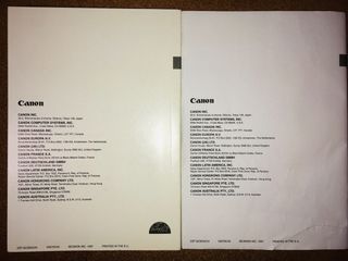 BJC-250 Manual Kit Impresora Canon (disquetes/doc)