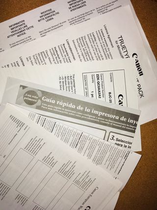 BJC-250 Manual Kit Impresora Canon (disquetes/doc)