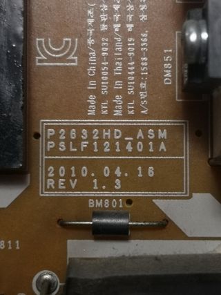 Se Vende Placa Fuente de poder TV S