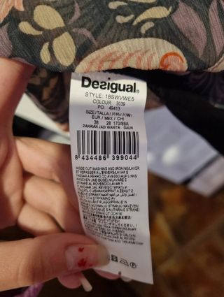Vestido con piedras Desigual