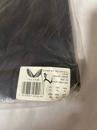 Camiseta Red Bull Racing F1 Castore XL