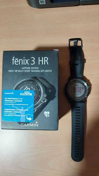 Garmin Fenix 3 HR edición Zafiro
