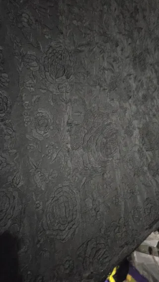 Manton de Manila antiguo negro