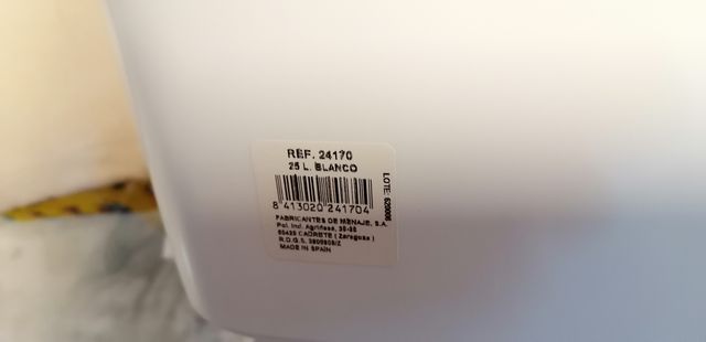 Cubo papelera con pedal