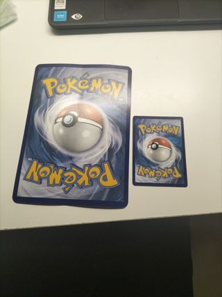 Carta grande Pokémon real de hoopa