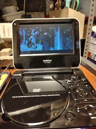 DVD Portátil-casa/coche/etc-Sigmatek PDX-1282