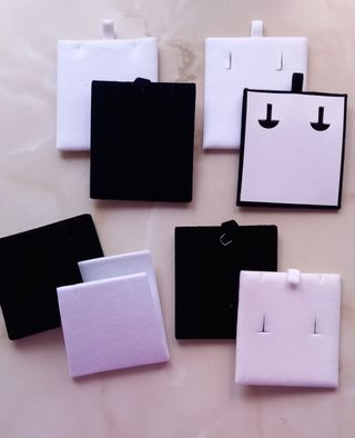 Expositor para pendientes - Taco de carton