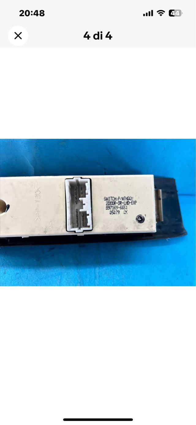 PULSANTIERA ANTERIORE SINISTRO FRONTERA B